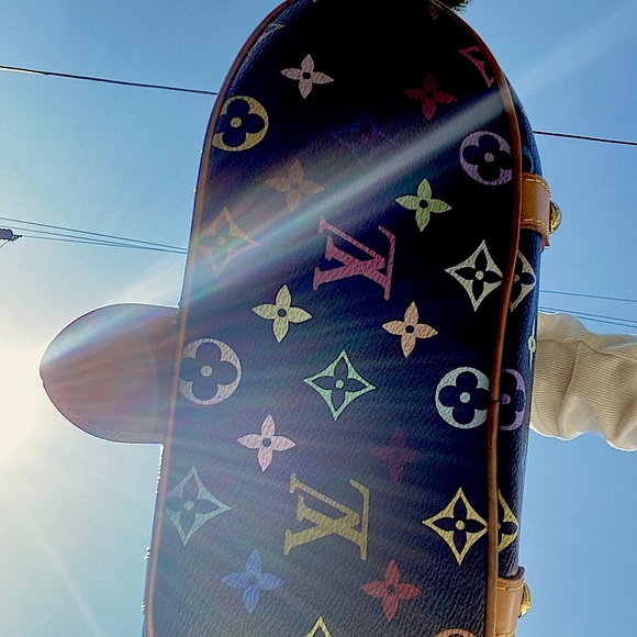 🎨Louis Vuitton X Takashi Murakami Theda Bag - Picture 5 of 14